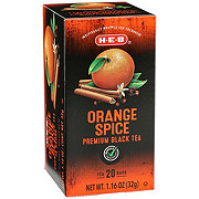 H-E-B Orange Spice Premium Black Tea Bags
