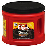 Folgers Black Silk Dark Roast Ground Coffee