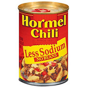 Hormel Less Sodium Chili No Beans