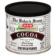 H-E-B The Baker's Scoop Unsweetened Cocoa