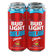 Bud Light Chelada Clamato with Salt and Lime Beer 16 oz Cans
