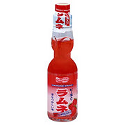 Shirakiku Carbonated Strawberry Ramune Drink