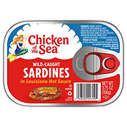 Chicken of the Sea Sardines in Louisiana Hot Sauce