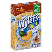 Wyler's Light Singles to Go! Peach Iced Tea Drink Mix