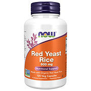 NOW Red Yeast Rice 600 mg Capsules