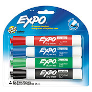 EXPO Chisel Tip Dry Erase Markers - Assorted Ink