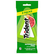 Trident Sugar Free Chewing Gum - Watermelon Twist, 3 Pk