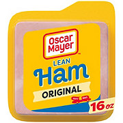 Oscar Mayer Lean Cooked Ham Sliced Lunch Meat (Water Added)