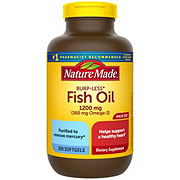 Nature Made Burp-Less Fish Oil 1200 mg Liquid Softgels