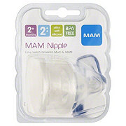 MAM 2 Ultra Soft Silicon Nipple (2+ Months)