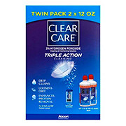 CLEAR CARE Triple Action Cleaning & Disinfecting Solution
