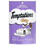 Temptations Classic Crunchy & Soft Cat Treats Creamy Dairy Flavor