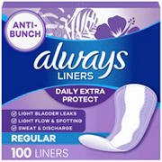 Always Daily Extra Protection Liners - Regular