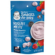 Gerber Snacks for Baby Yogurt Melts - Mixed Berries
