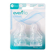 Evenflo Classic Silicone Medium Flow Nipples 2 (3-6 Months)