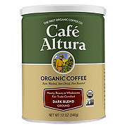 Cafe Altura Organic Fair Trade Dark Blend Ground Coffee