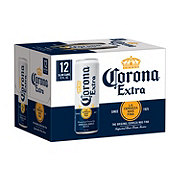 Corona Extra Mexican Lager Import Beer 12 oz Cans, 12 pk