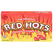 Red Hots Cinnamon Flavor Candy Theater Box