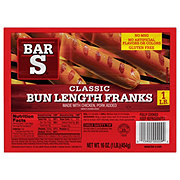 Bar S Bun Length Franks Hot Dogs - Classic