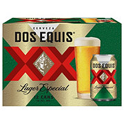 Dos Equis Lager Especial Beer 12 oz Cans