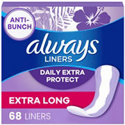 Always Anti-Bunch Extra Protection Liners - Extra Long