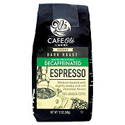 CAFE Olé by H-E-B Dark Roast Decaf Espresso Ground Coffee
