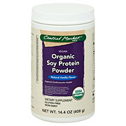 Central Market Vegan Organic Soy Protein Powder - Natural Vanilla Flavor