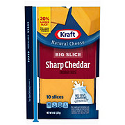Kraft Sharp Cheddar Big Slice Cheese