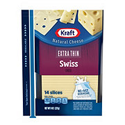 Kraft Swiss Extra Thin Sliced Cheese