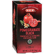 H-E-B Pomegranate Black Tea Bags