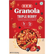 H-E-B Triple Berry Granola