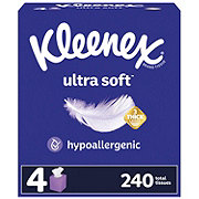 Kleenex Ultra Soft Facial Tissues - 4 pk