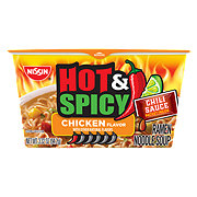 Nissin Hot & Spicy Chicken Flavor Ramen Noodle Soup