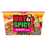 Nissin Bowl Noodles Hot and Spicy with Shrimp Ramen Noodle Soup - Shop Soups  & Chili at H-E-B