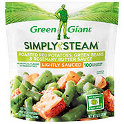 Green Giant Simply Steam Roasted Red Potatoes Green Beans & Rosemary Butter Sauce