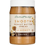 Central Market Smooth Peanut Butter with Honey - Salted