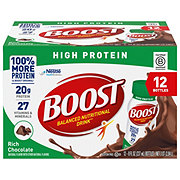 BOOST High Protein Nutritional Drink Rich Chocolate 12 pk