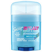 Secret Outlast Sweat & Odor Antiperspirant & Deodorant - Completely Clean