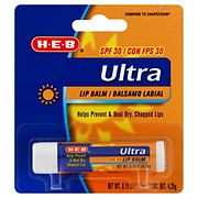 H-E-B Ultra SPF 30 Lip Balm