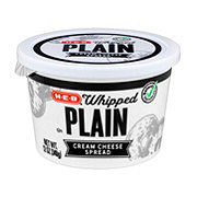 H-E-B Whipped Plain Cream Cheese Spread