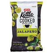 H-E-B Kettle Cooked Potato Chips – Jalapeño