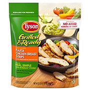 Tyson Grilled & Ready Fully Cooked Frozen Fajita Chicken Breast Strips