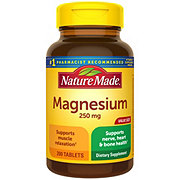 Nature Made Magnesium 250 mg Tablets Value Size