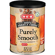 H-E-B Purely Smooth Medium Roast Ground Coffee