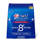 Crest 3DWhitestrips Dental Whitening Kit - Glamorous White