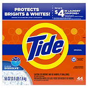 Tide HE Turbo Powder Laundry Detergent, 44 Loads - Original