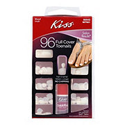 KISS Full Cover Short Length Toenail Kit