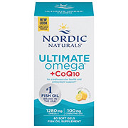 Nordic Naturals Ultimate Omega + CoQ10 Soft Gels