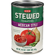 H-E-B Mexican Style Stewed Tomatoes