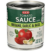 H-E-B Tomato Sauce with Oregano, Garlic & Basil